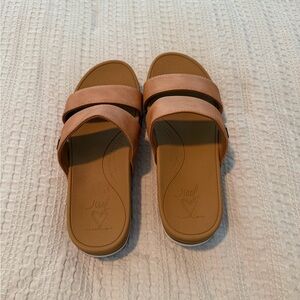Reef Women's Brown Slide Sandals
